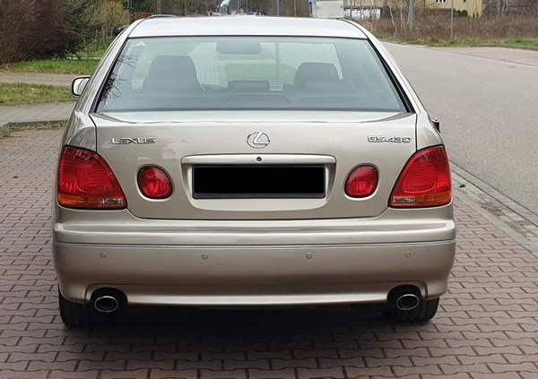 Lexus GS cena 39900 przebieg: 269000, rok produkcji 2001 z Piaseczno małe 191